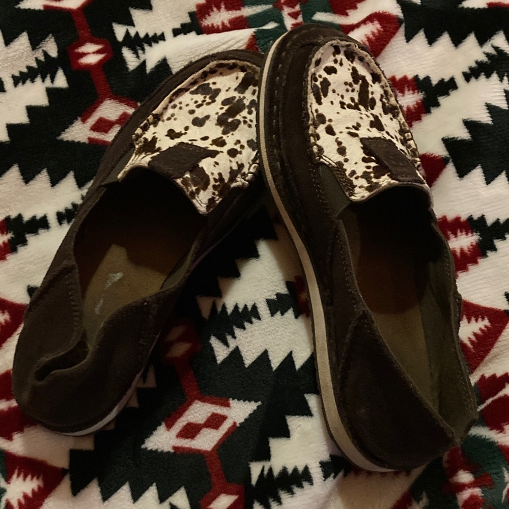 Ariat Brown and Cream Women's Loafers